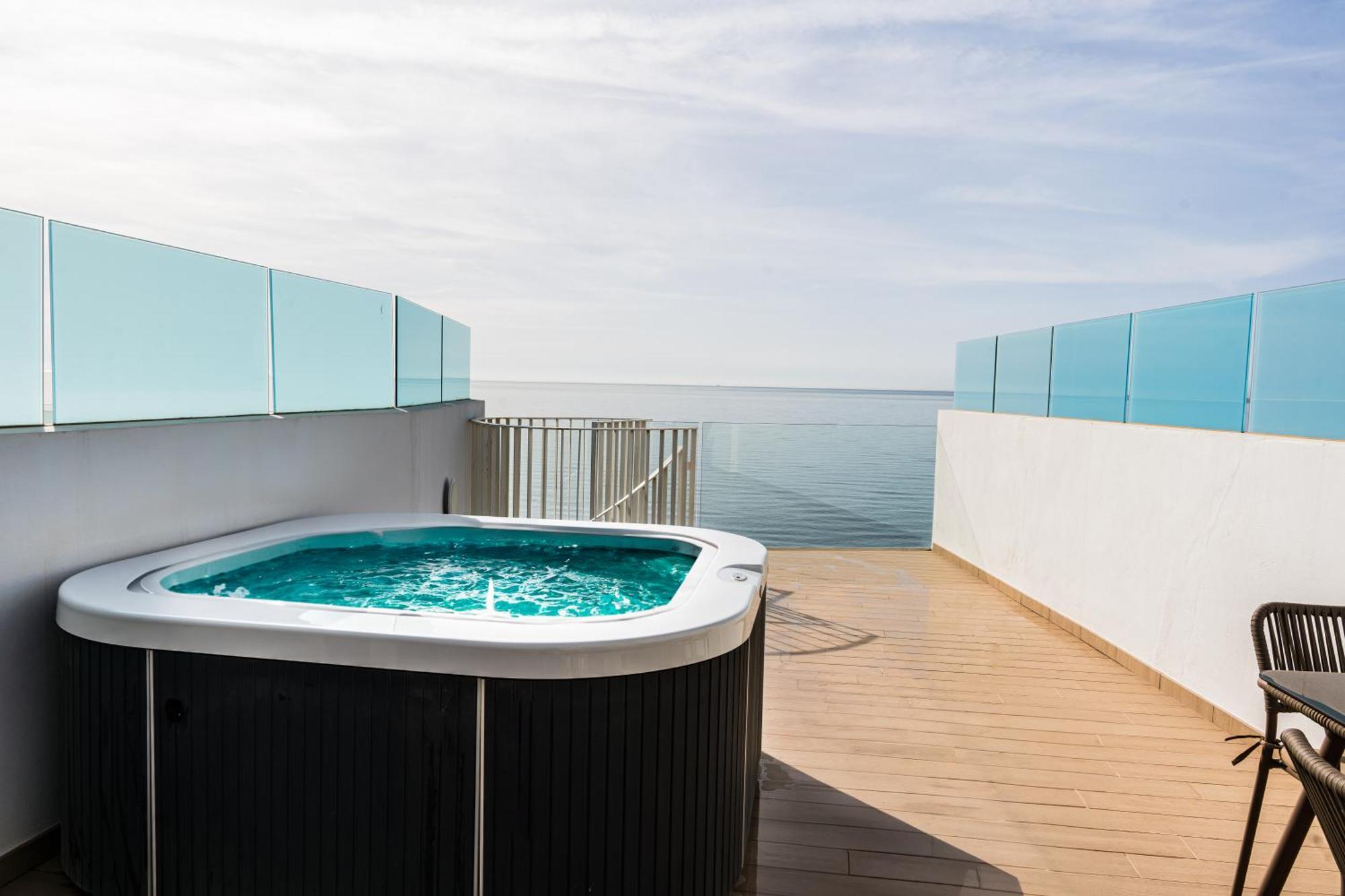 Apartmán Panoramic Seaview Penthouse The Wave Fuengirola Exteriér fotografie
