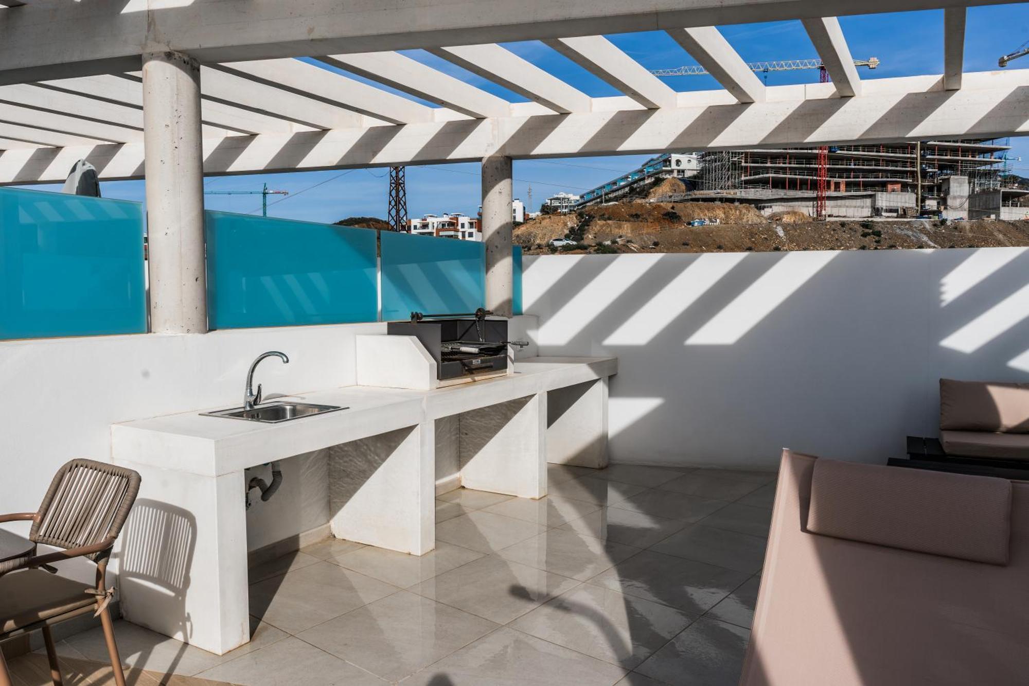 Apartmán Panoramic Seaview Penthouse The Wave Fuengirola Exteriér fotografie